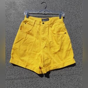 Yellow Vintage Shorts
